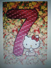 7th Birthday Hello Kitty Greetings Card