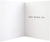 Valentine Card for Wife Embossed Text Design