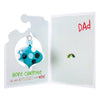 For Dad Die Cut Design Gus Teddy Christmas Card