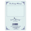 In Loving Memory Memorial Graveside Card