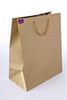 4x Gold Large Plain Bag Wedding or Birthday Gift Bag All Occasion