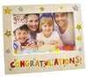 Congratulations Blue Eyed Sun Gorgeous Coll 6" x 4" Frame