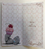 To Wonderful Nannie Cupcake On Tatty bear Head Design Mother's Day Card