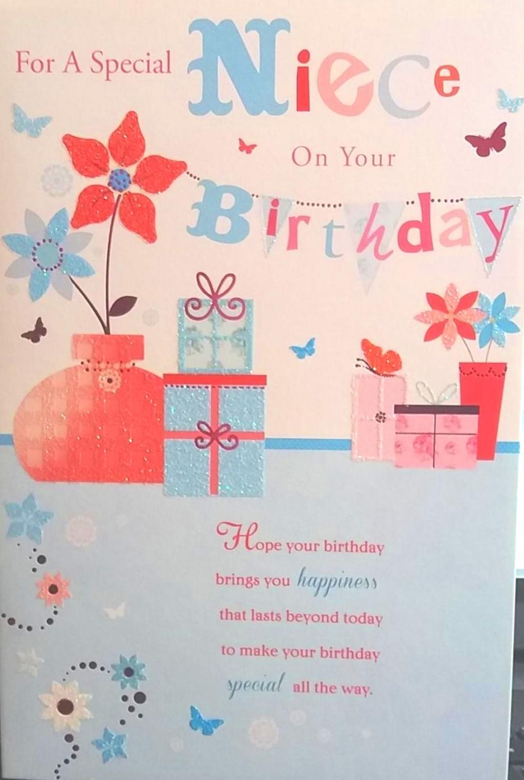 Niece Sentimental Verse Birthday Card – Collect Cards