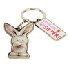 Special Sister Bunny Keyring