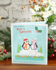 Nan and Grandad Christmas Card Cute Pengiun Design