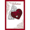 Me To You Bear Luxury Love Heart Gem For My Valentine's Day Handmade Card