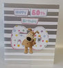 Boofle Holding Beer Glass Design 60th Birthday Card