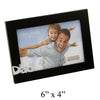 Dad Cut Out 6" x 4" Black Wooden Frame