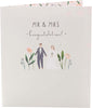 Wedding Congratulations Card for Bride & Groom