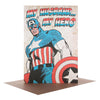 Captain America Husband Anniversary Card "My Hero"