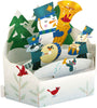 Pop-Up 3D Christmas Card Paper Wonder Festive Marching Band Design