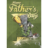 Father's Day Card Tatty Teddy Number One Trophy Dad