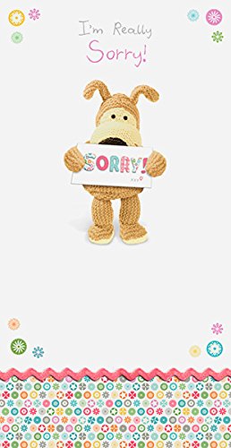 Boofle I'm Really Sorry! Cute Sorry Greeting Card