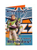 Pack of 6 Disney Toy Story Buzz Lightyear Birthday Cards