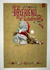 To Boyfriend Me to You Bear With Santa Costume Design Christmas Card