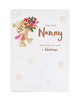 For You Nanny Foil Finished Cute Christmas Card