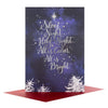 Peaceful Christmas Card 'Silent Night'