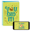 'You Did It' Design Video Greetings Congratulations Card