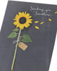 Sending You Sunshine Sunflower Design Greeting Card