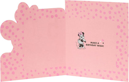 Disney Minnie Mouse Age 5 Birthday Card