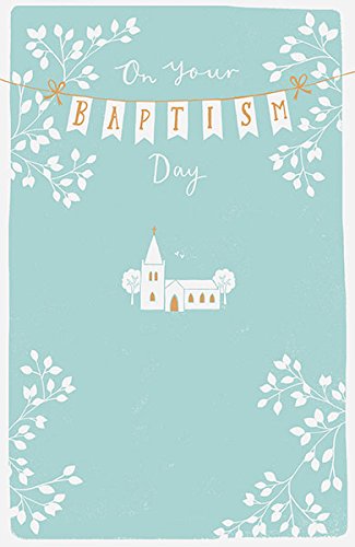 On Your Baptism Day Traditional Congratulations Card