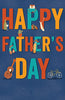 Colourful Happy Father's Day Card