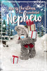 3D Holographic Wonderful Nephew Christmas Card