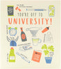 Neon Icons You're Off To University Good Luck Card