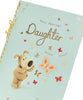 Boofle with Butterfly Daughter Birthday Card