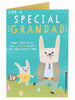 Special Grandad Rabbit Special Easter Card