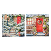 Christmas Gallery Card Pack "Red Door" Pack of 10