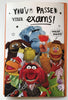 You've Passed Your Exams Muppets Design Congratulations Card