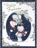 Bears and Mistletoe Amazing Fiancée Boxed Christmas Card