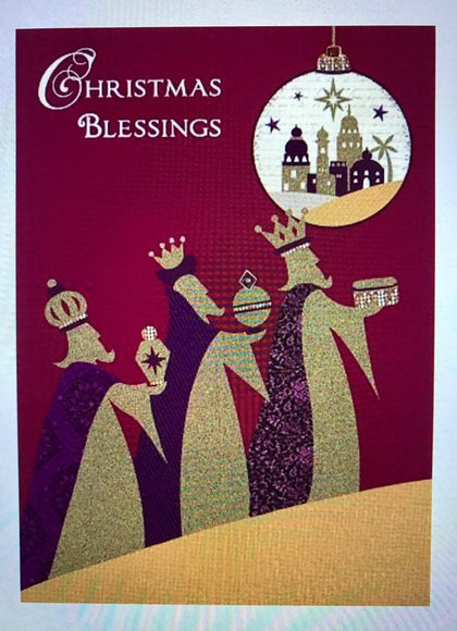 Christmas Blessings Religious Card