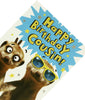 Cousin Cute Meerkat Happy Birthday Funny Card