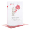 Wife Valentine's Day Card 'Hugs and Kisses'