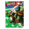 Teenage Mutant Ninja Turtles Christmas Card to Brother Fun Sticker