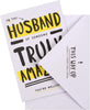 Contemporary Humour Design Husband Birthday Card