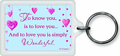 A Special Love Sentimental Keyring