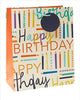 Celebration Happy Birthday Large Gift Bag