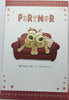 Amazing And Wonderful Partner Boofles Sat On Sofa Design Christmas Card