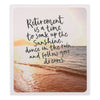 Retirement Sunshine Dance Beach Card