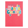 For A Brilliant Nanna And Grandad Magical Red Christmas Card