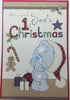 Special Son Me to You Foil Finished 1st Christmas Card