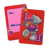 I Love You Me to You Bear 3D Holographic Message Card