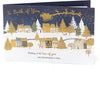 To Both of You Gold Foil Finished Contemporary Christmas Card
