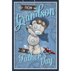 From Your Grandson Handsome Me to You Bear Father's Day Card