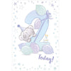 2 Today Boys Tiny Tatty Teddy Birthday Card