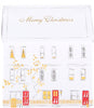 Christmas Luxury Boxed Cards Pop up Town Houses Pack of 5